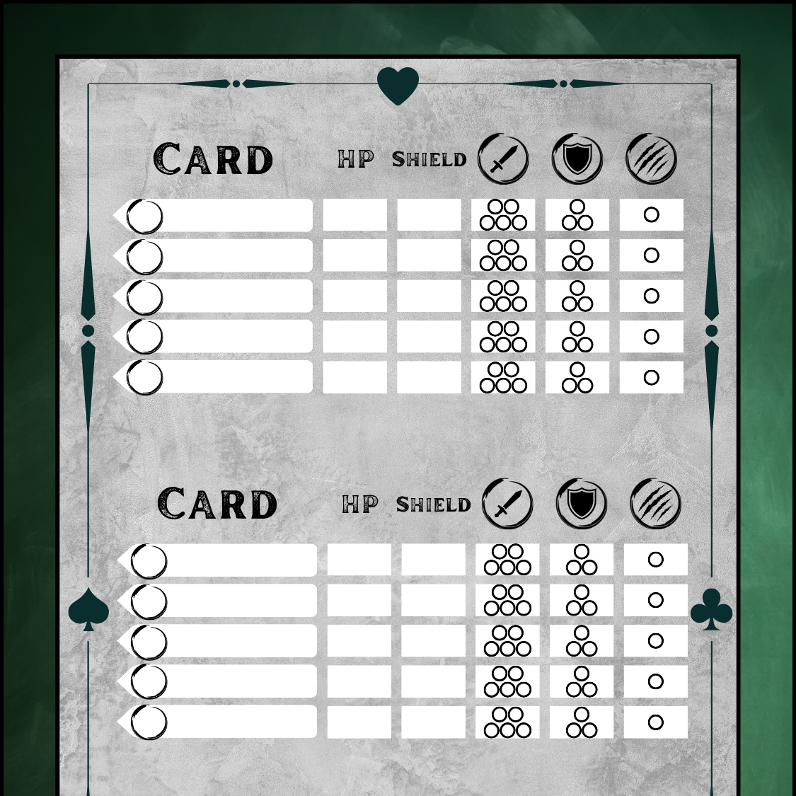Legacy Card Game Edition