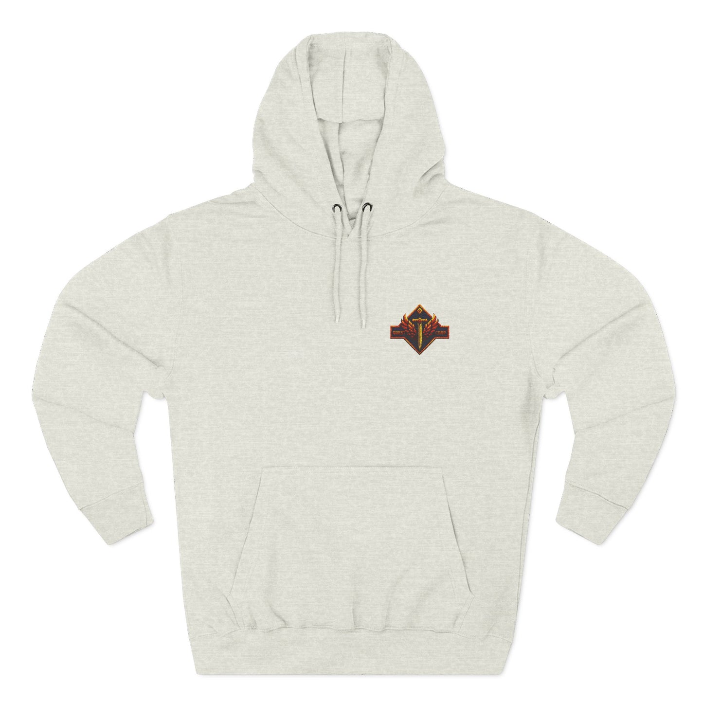 Minimal Embroidered Hoodie
