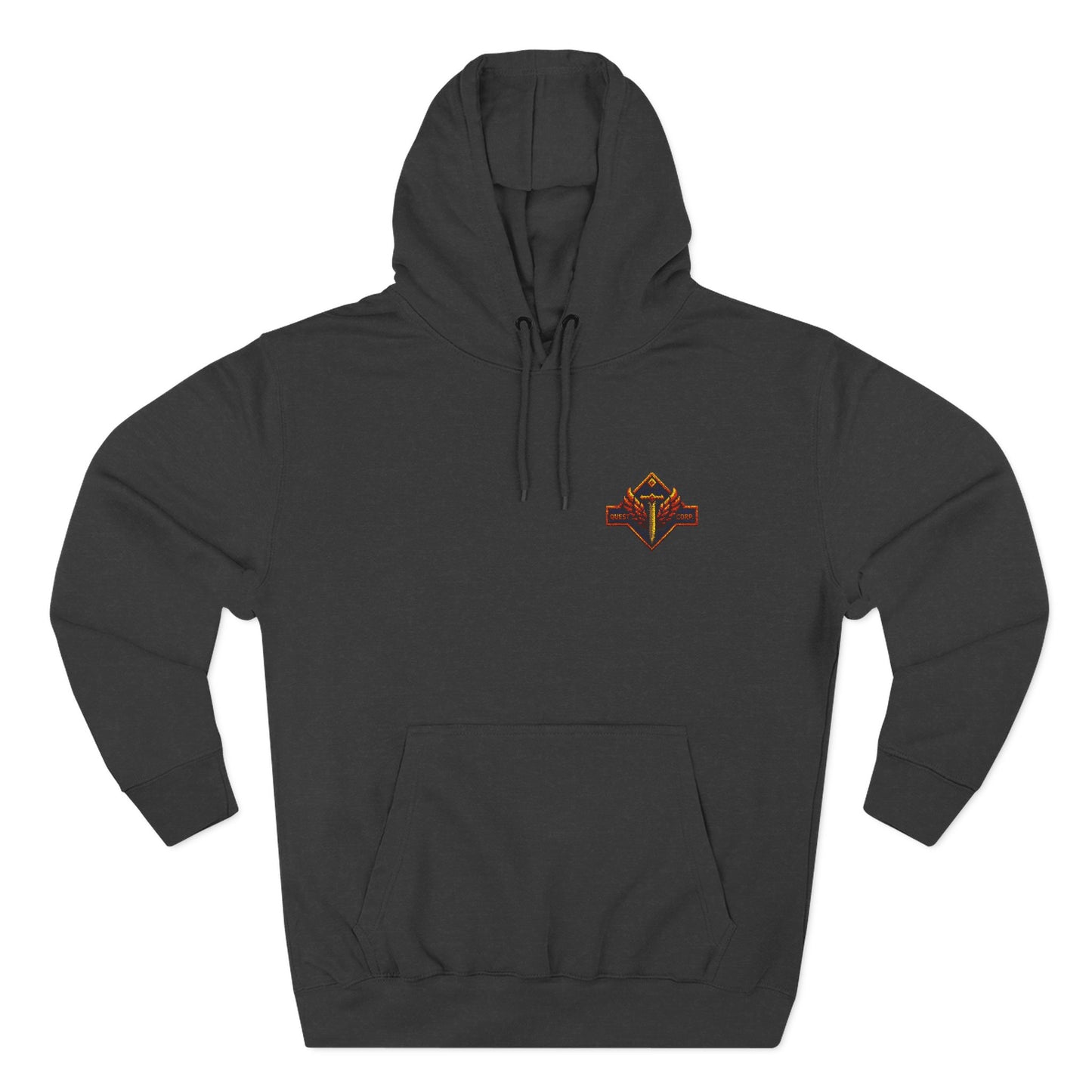Minimal Embroidered Hoodie