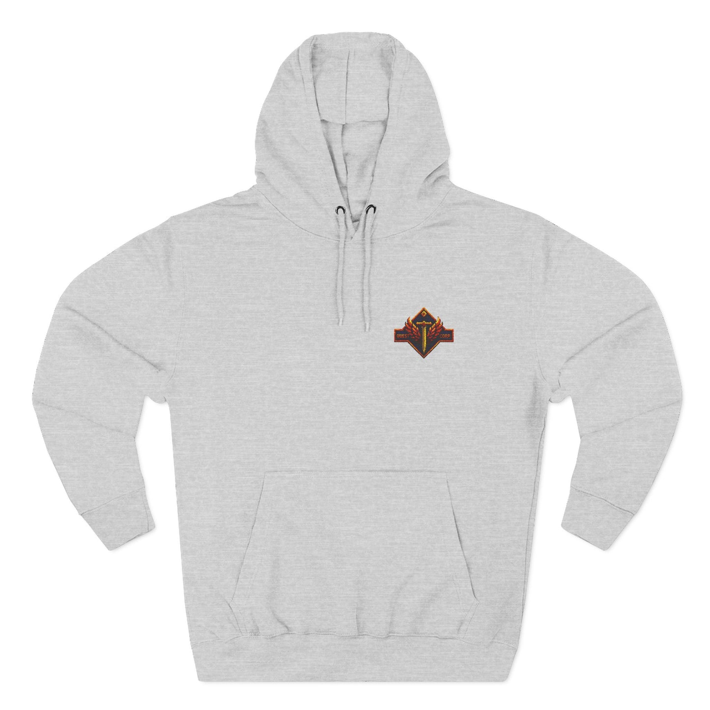 Minimal Embroidered Hoodie