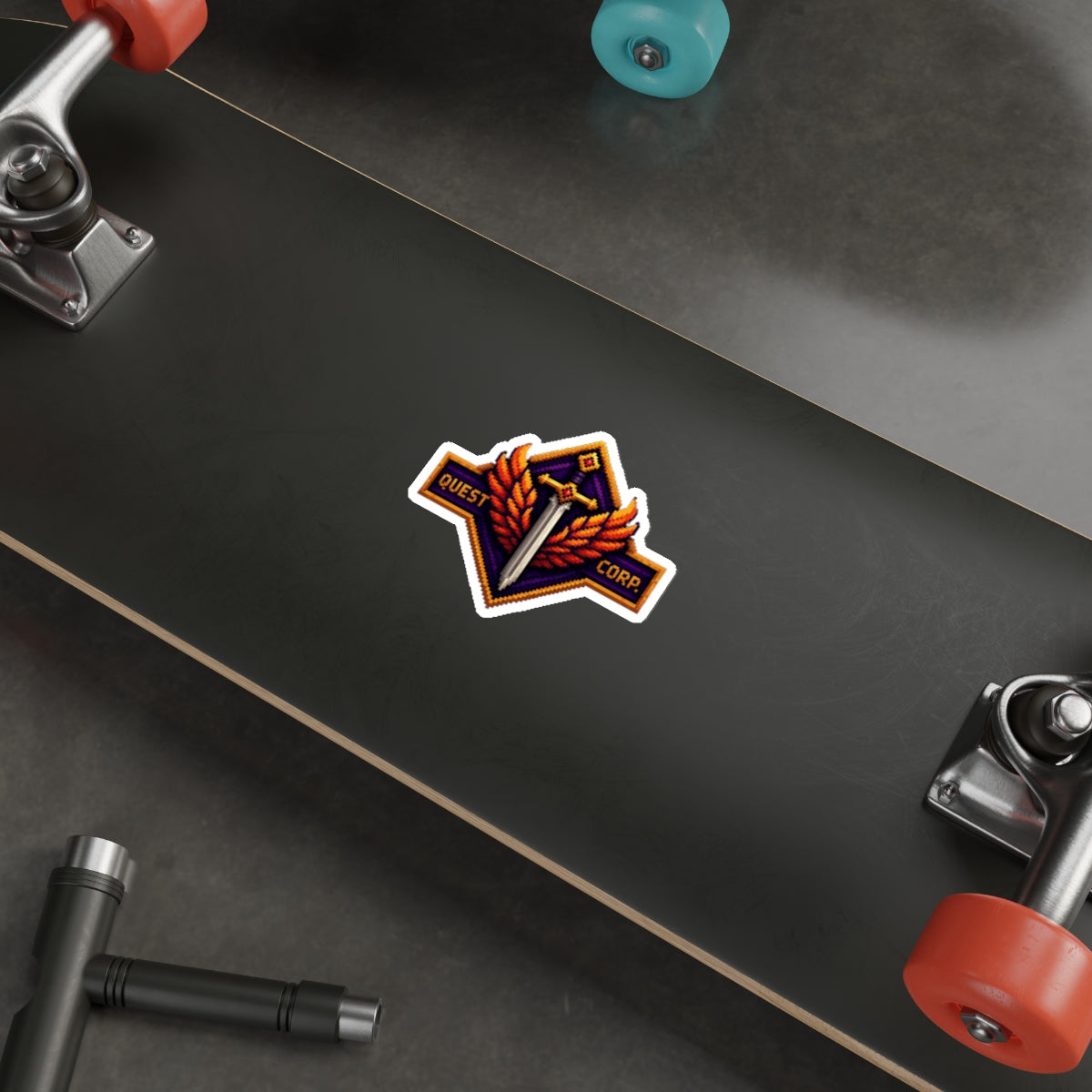 Quest Corp. Sticker