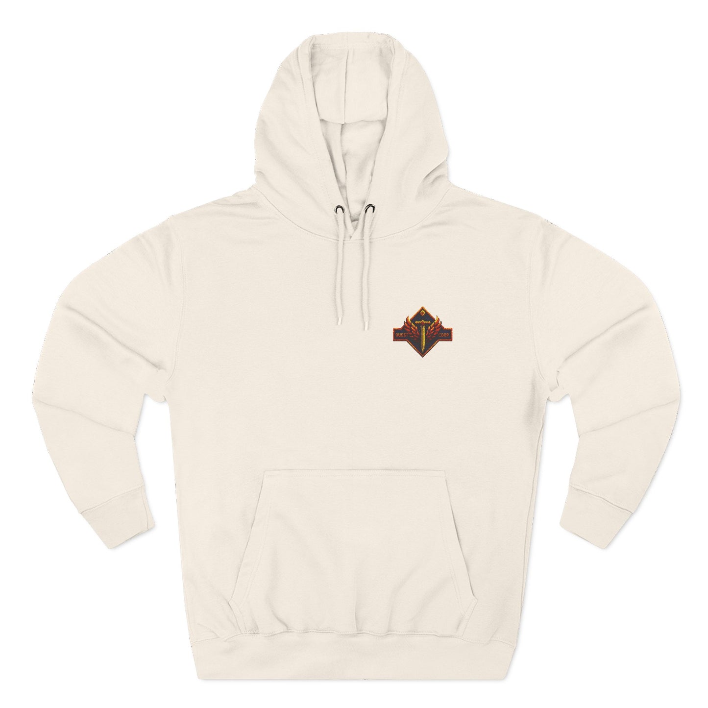 Minimal Embroidered Hoodie